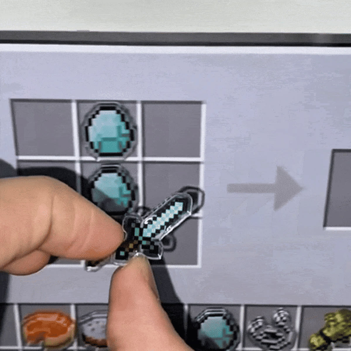 Mine Sticky Blocks